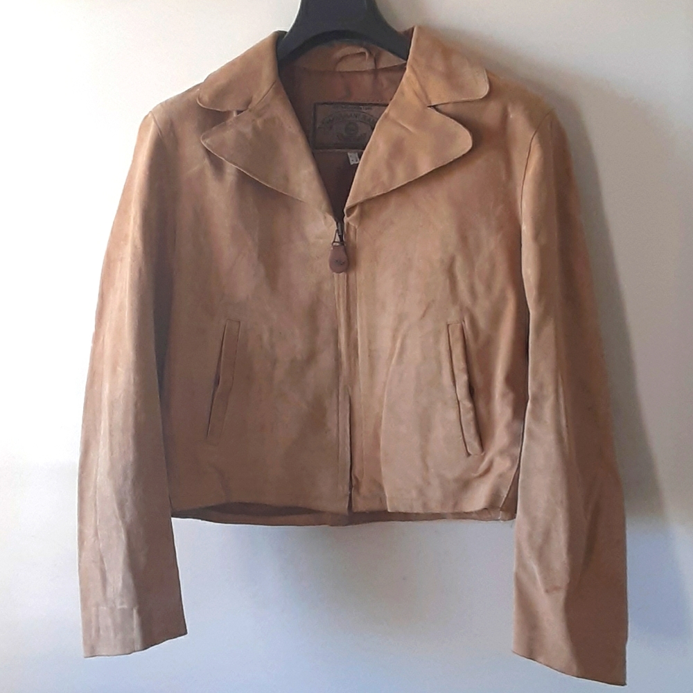 ARMANI Vintage Suede Jacket FINAL